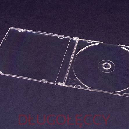 ETUI na płytę CD slim bezbarwne