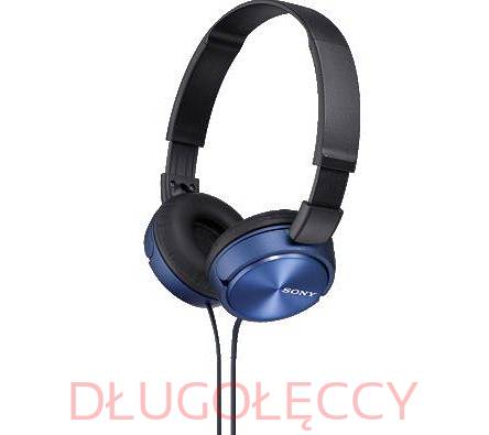 Sony MDR-ZX310 niebieskie