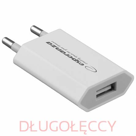 UNIWERSALNA ŁADOWARKA SIECIOWA USB EZ-112, 0,8A