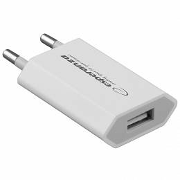 UNIWERSALNA ŁADOWARKA SIECIOWA USB EZ-112, 0,8A