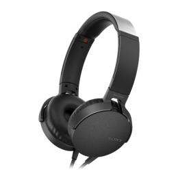 SONY MDR-XB550APB słuchawki nauszne z mikrofonem czarne