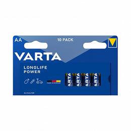 10 sztuk baterie alkaliczne VARTA AA LR6 LONGLIFE POWER