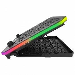 ESPERANZA podstawka chłodząca GAMING pod notebook LED RGB GALERNE