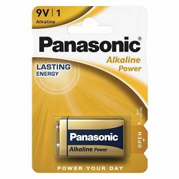 Bateria PANASONIC 9V 6LR22 blister 1szt