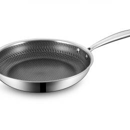 Patelnia Maestro MR-1214 20 cm stal nierdzewna indukcja piekarnik
