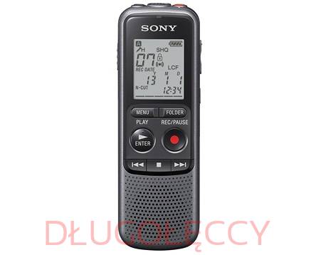 Sony ICD-PX240 dyktafon 4GB z slotem PC