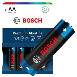 BOSCH Bateria alkaliczna LR6 AA 1,5V PREMIUM Alkaline blister 4szt.