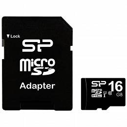 Karta Pamięci Micro SDHC 16GB Class 10 SILICON POWER + Adapter 