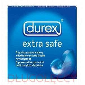 Prezerwatywy DUREX EXTRA SAFE opak=3szt