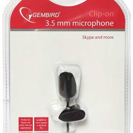 Mikrofon na klipsie 3,5 mm mini jack Gembrid kabel 2 m