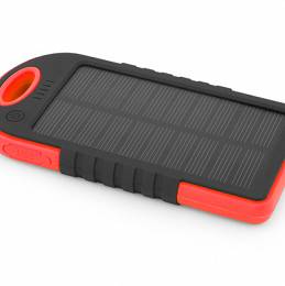 ESPERANZA EMP109KR SOLAR powerbank solarny 5200mAh czerwony