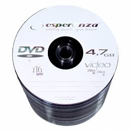 Płyty ESPERANZA DVD-R 4.7GBx16 op.100 szt. spin