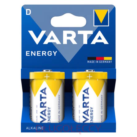 blister 2 sztuki baterie VARTA LR20 D ENERGY alkaliczna