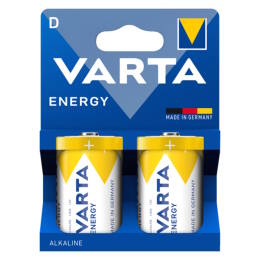 blister 2 sztuki baterie VARTA LR20 D ENERGY alkaliczna