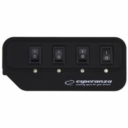 ESPERANZA EA127 USB 2.0 HUB 4 PORTY 