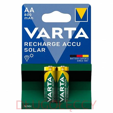 Akumulatorek VARTA 800mAh AA R6 blister 2szt do lamp SOLARNYCH