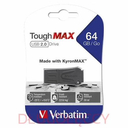 VERBATIM Pendrive USB 2.0 ToughMAX  64 GB