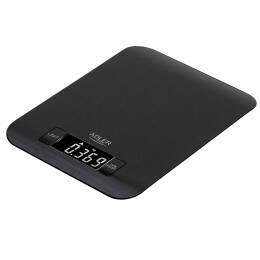 Waga kuchenna Adler AD 3183 Black 5kg 1g LCD stal nierdzewna