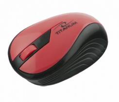 Titanum Mysz Bezprzewodowa TM-114 czerwona