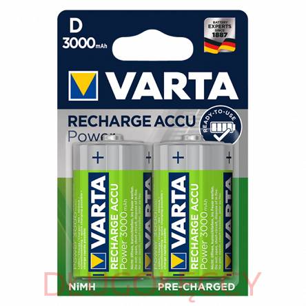 Akumulator VARTA R20 HR20 3000mAh blister 2szt seria Power